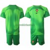 Maillot de Gardien Portugal Domicile Coupe du Monde 2022 Pour Enfant